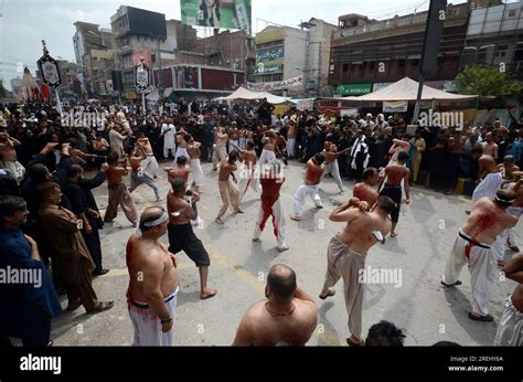 Peshawar Peshawar Pakistan Th July Pakistani Shiite Muslims