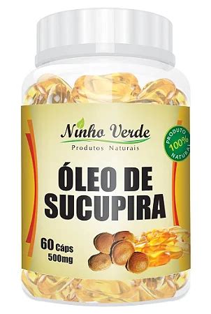 OLEO DE SUCUPIRA CAPSULAS NINHO VERDE Malagueta Produtos Naturais