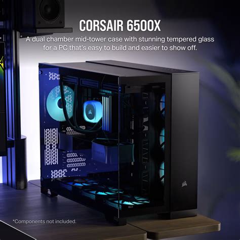 Jual Corsair X Tg Black Mid Tower Pc Case Casing Gaming Chassis