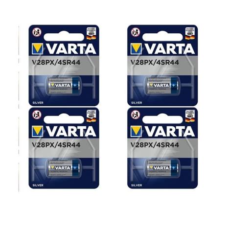 4 Piles Varta V28PX 4SR44 SILVER OXIDE 6V Cdiscount Jeux Jouets