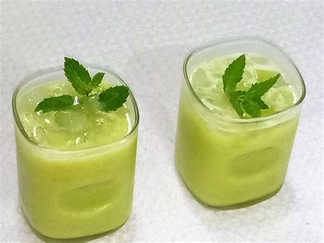 Kacche Aam Ka Sharbat Green Mango Juice Recipe Delishably