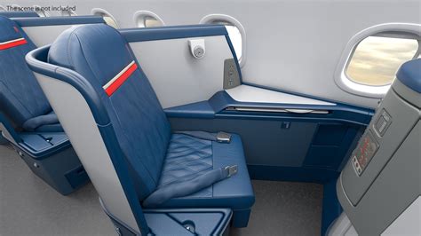 Airbus A330-300 Delta One Business Class Seats Side 3D Model $79 - .max ...