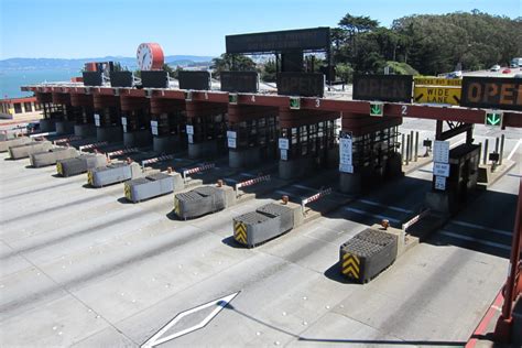 W Trans Golden Gate Bridge Toll Plaza Striping Plans Golden Gate