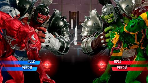 Gladiator Red Hulk Ultimate Carnage Vs Hulk Venom Very Hard