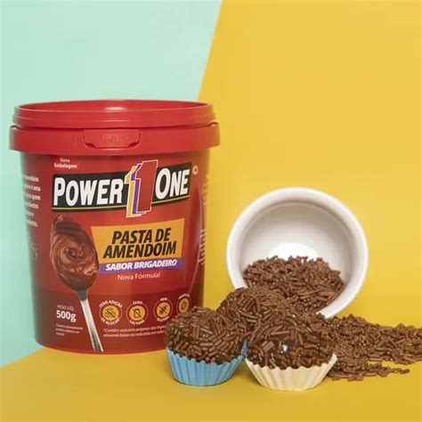 Pasta De Amendoim Power One Brigadeiro G Power One