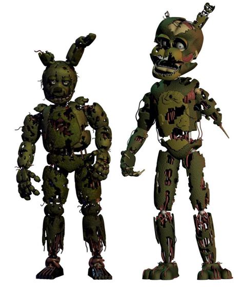 How To Make Fnaf Characters Fnaf Springtrap In Real Life Vsatrans