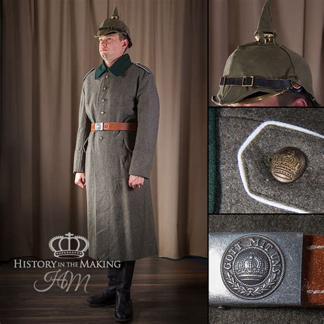 Ww1 German Infantry Winter Dress 1914 History In The Making