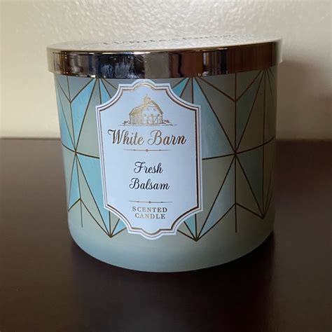 Bath Body Works Accents Bath Body Works Fresh Balsam 3 Wick