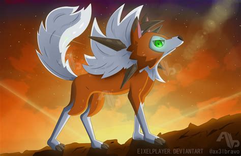 🔥 Download Pokemon Sun And Moon Lycanroc Dusk Form By Eixelplayer By