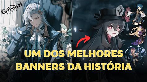 BANNER DE PERSONAGENS E ARMAS CONFIRMADOS Drip Marketing GENSHIN