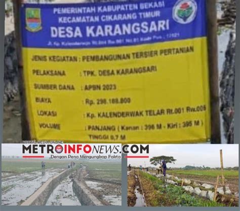 Proyek Pembangunan Saluran Air Diduga Tak Sesuai Spesifikasi Teknis