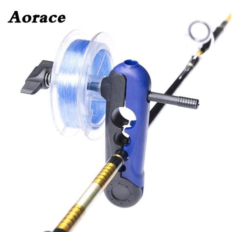 Portable Universal Fishing Line Spooler Adjustable For Various Sizes