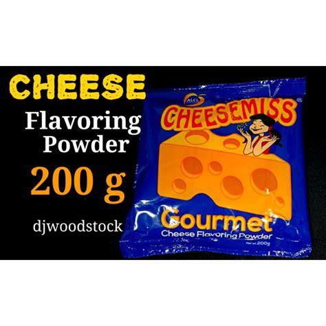 Cheesemiss Gourmet Cheese Flavoring Powder 200g Shopee Philippines