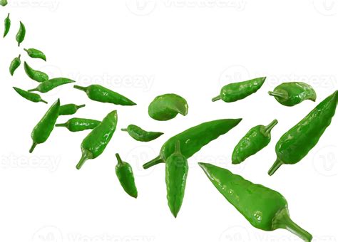 green chili pepper 46543910 PNG