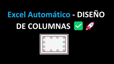 Predimensionamiento De Columnas Plantilla Excel Profesional Youtube