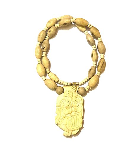 Buy Original Tulsi Kanthi Mala With Radha Krishna Pendant Radha Krishna