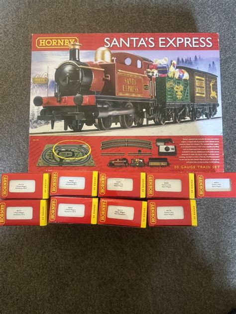 Hornby Santa S Express Guage Electric Train Set Bundle