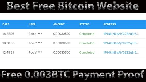 Best Free Bitcoin Earning Site Free Earning Site Btc