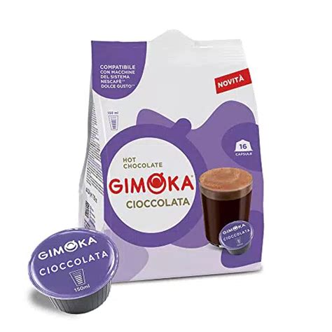 Gimoka 64 Capsule Compatibili con Macchinetta Caffè Nescafé Dolce