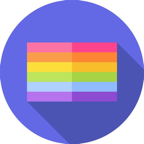 Rainbow Flag Free Flags Icons