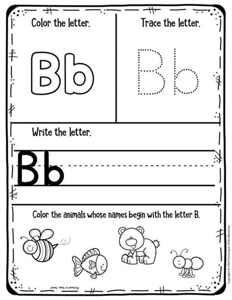 My First Animal Alphabet Preschool Worksheets Free Preschool