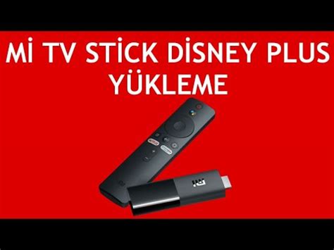 Mi Tv Stick Disney Plus Yükleme Nasıl Yapılır YouTube