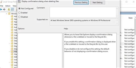 Ways To Enable Or Disable The Delete Confirmation Dialog On Windows