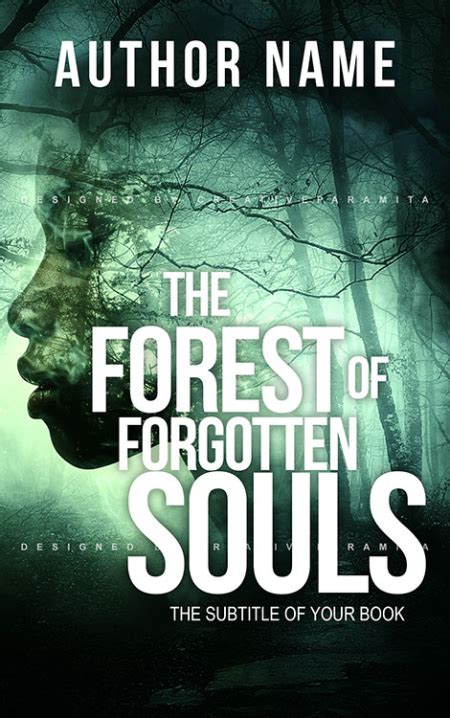 The Forest Of Forgotten Souls Premade Book Cover