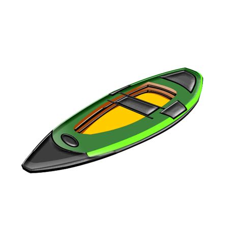 Canoe Vector Image Free Svg