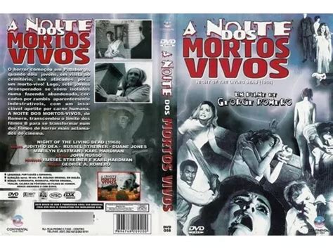 A Noite Dos Mortos Vivos 1968 Dvd Original Lacrado Frete grátis