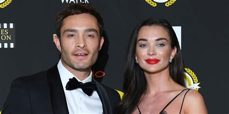 Ed Westwick Girlfriend Amy Jackson Couple Up For The National Film