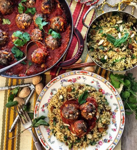 Moroccan Meatballs with Jewelled Couscous | The Lemon Apron