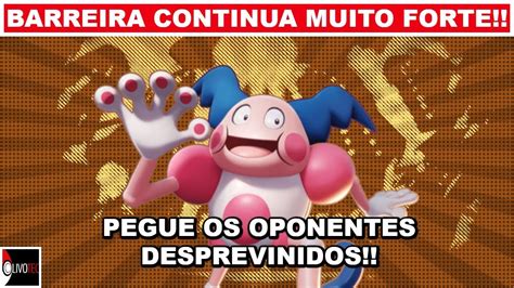 COMO JOGAR De MIME De BARREIRA Pokemon Unite Mr Mime Gameplay YouTube