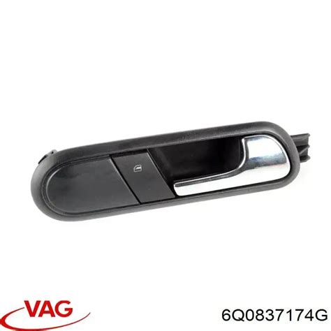 6Q0837174E VAG manecilla de puerta equipamiento habitáculo delantera