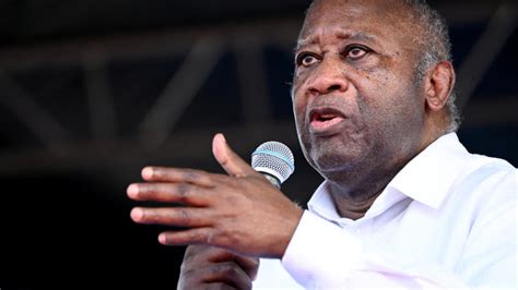 C Te D Ivoire Laurent Gbagbo Accepte D Tre Candidat La