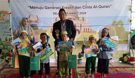 Siswa Tk Aisyiyah Surabaya Raih Juara Lomba Tahfidz Dan Mewarnai