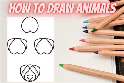 How to Draw Animals Step by Step Dog Graphic by Creative Dream ...