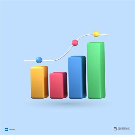 Premium Psd D Charts And Graph Icon Analysis Business Financial Data