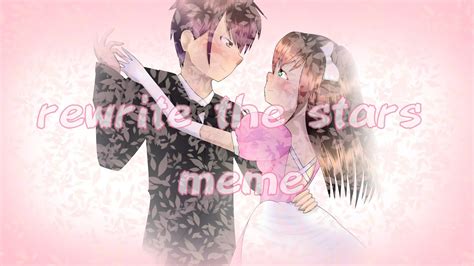 Rewrite The Stars Meme Cookie And Nates Past Gacha Life Youtube