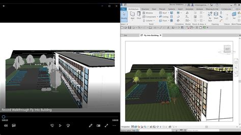 Revit Architecture Lesson Export Walkthrough Youtube