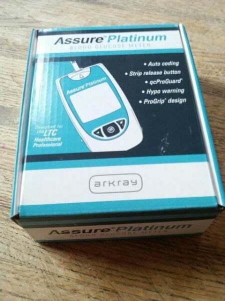 Blood Glucose Meter Arkray Usa Inc 500001 Assure Platinum For Sale