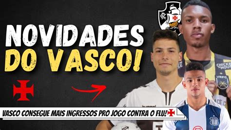 AVANÇOU VASCO APROXIMA DE ACERTO ATACANTE E VENCE TRETA O FLU