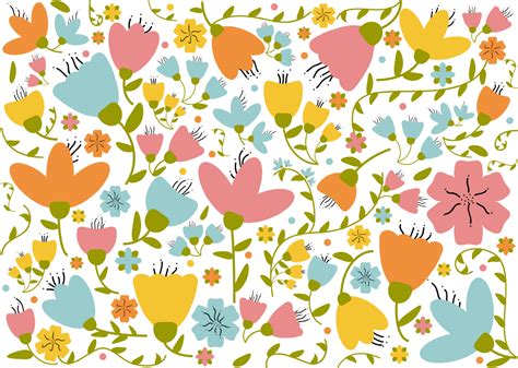 Flower background 36647743 Vector Art at Vecteezy