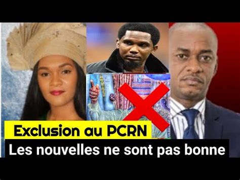 Urgent Yaya Bello Exclu Du Pcrn Pour Avoir Critiqu Samuel Eto O