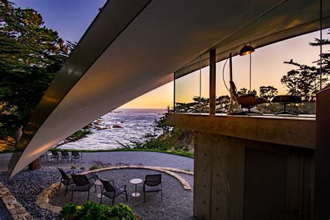 Tour Serenity An Oceanfront Contemporary Estate In Carmel Coastal