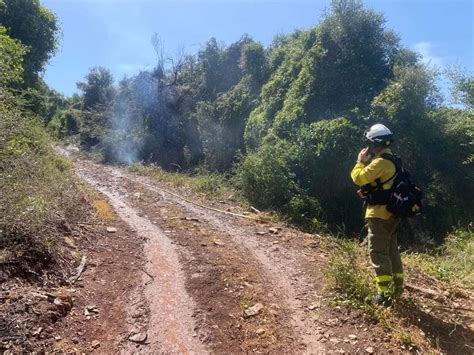 El Plan Infoca Da Por Controlado El Incendio Forestal De Algeciras