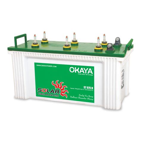 Okaya Solar Battery 75AH Price Buy Okaya ST075H 75AH Solar Tubular