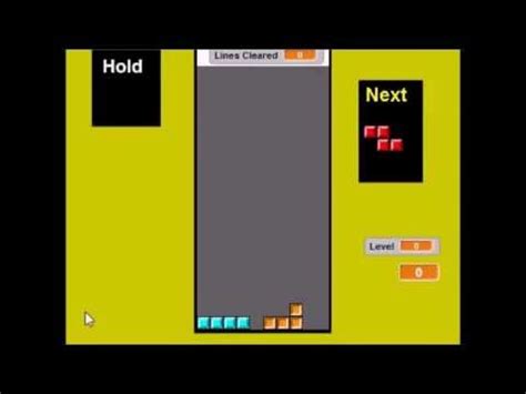 Tetris Scratch Edition Scratch Project Youtube