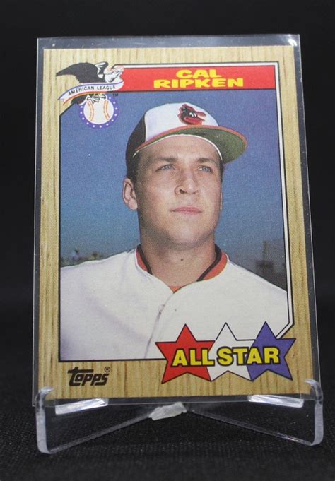 Topps Cal Ripken Jr All Star Baltimore Orioles Card Etsy