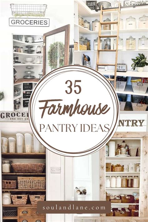 Farmhouse Pantry Ideas To Keep Your Kitchen Clutter Free In